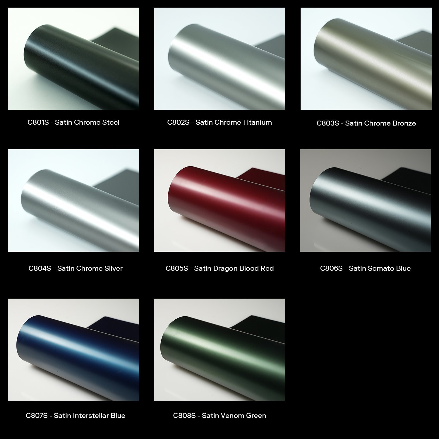 Satin Metallic Chrome